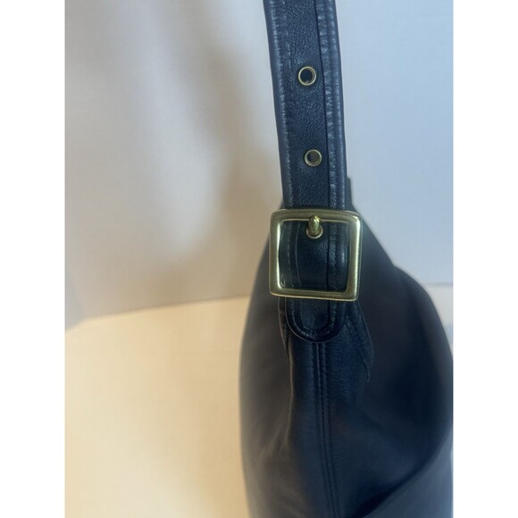 Extremely Rare Made In USA Old Coach 9058 Shoulder Bag Black Vintage Ergo - Picture 4 of 14